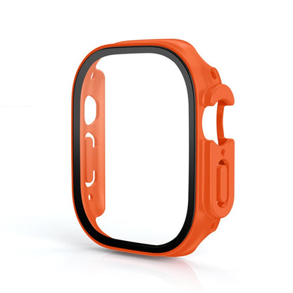 Orange Apple Watch Ultra 49mm Case & Tempered Protector