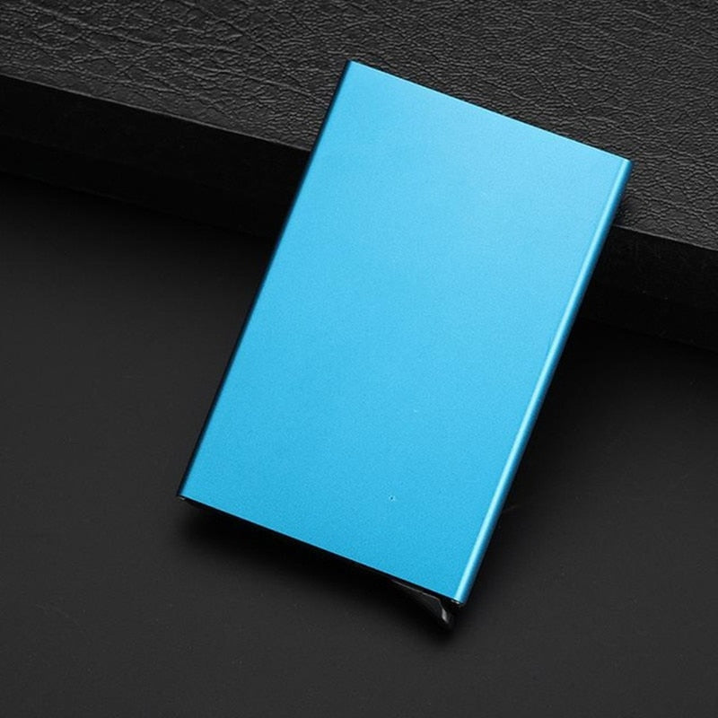 Slim and Stylish Wallet with RFID Protection - Sky Blue