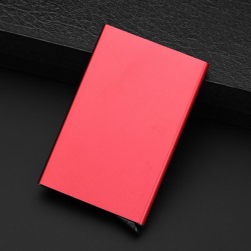 Protect Your Valuable Cards with Our ID Credit Card Holder - Red