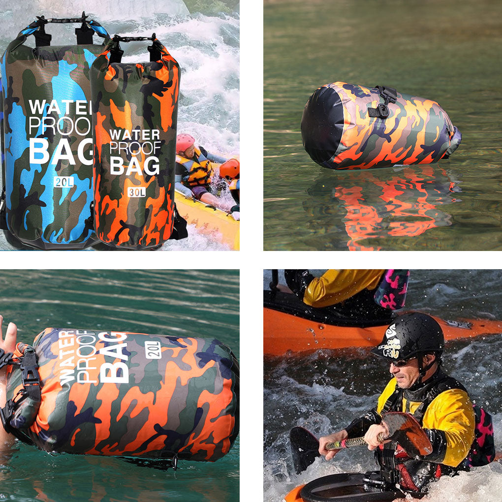 10L PVC Waterproof Dry Bag for Diving and Swimming