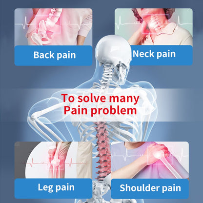 To solve many pain problems - back pain, neck pain, leg pain, shoulder pain