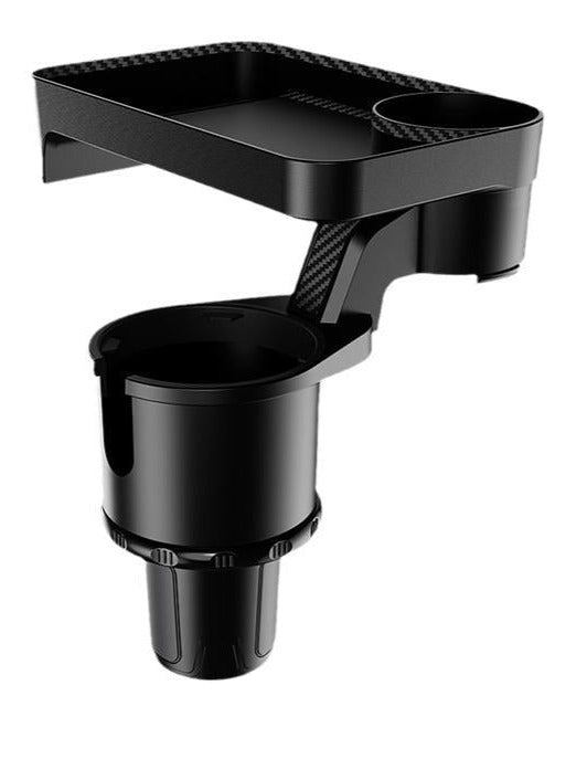 Space-Saving Cup Holder w/ Removable Tray for Car