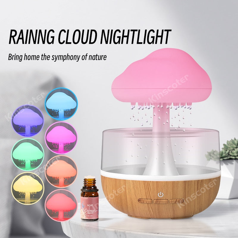 Raining Cloud Humidifier Summer Rain Cloud Humidifier Aroma