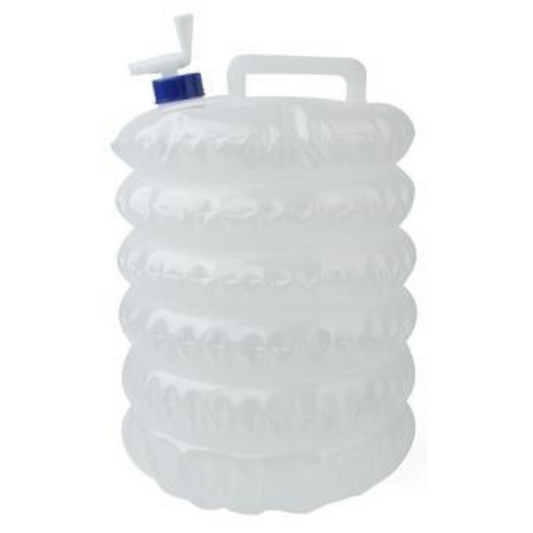 Collapsible water container for on-the-go hydration
